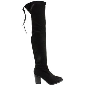 Black Thigh High Boots